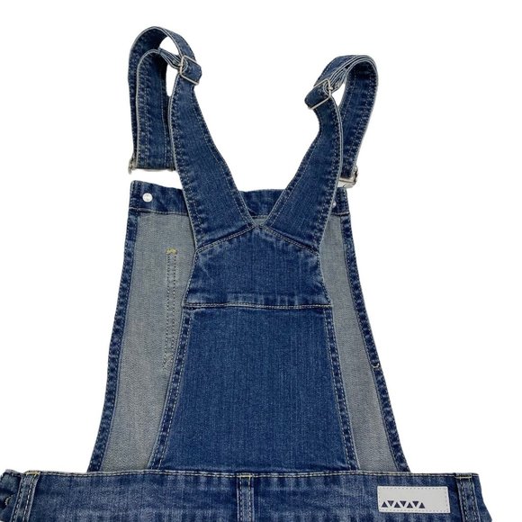 Dollshouse Juniors overalls denim shorts pants blue size 7 - Picture 7 of 12